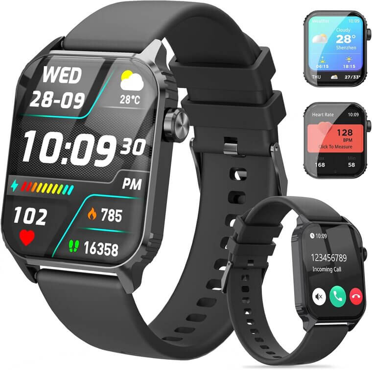 Smart Watches with 120 Sports Modes & Bluetooth Call - 15% Off!