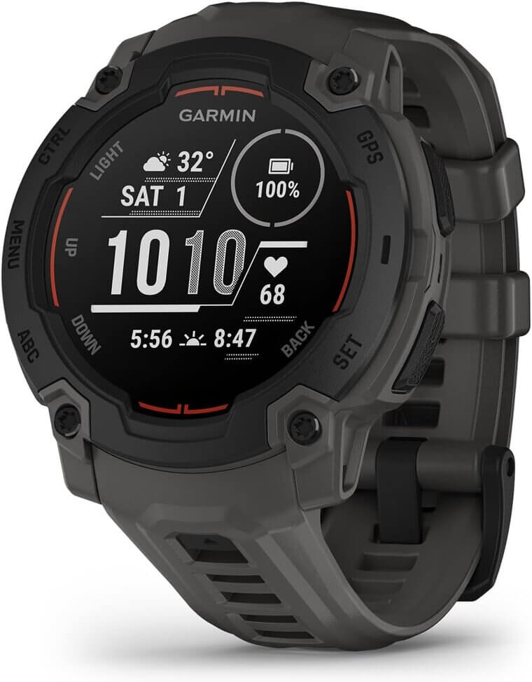 Garmin Instinct E Smartwatch - Rugged GPS, 16-Day Battery, Adventure Ready - Now 33% Off!