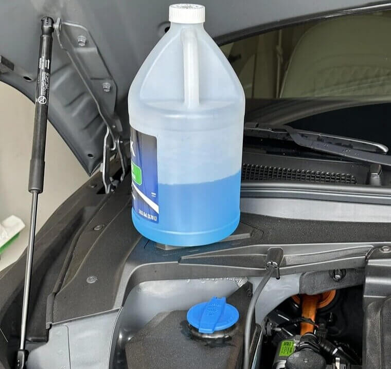 Testing the Washer Fluid