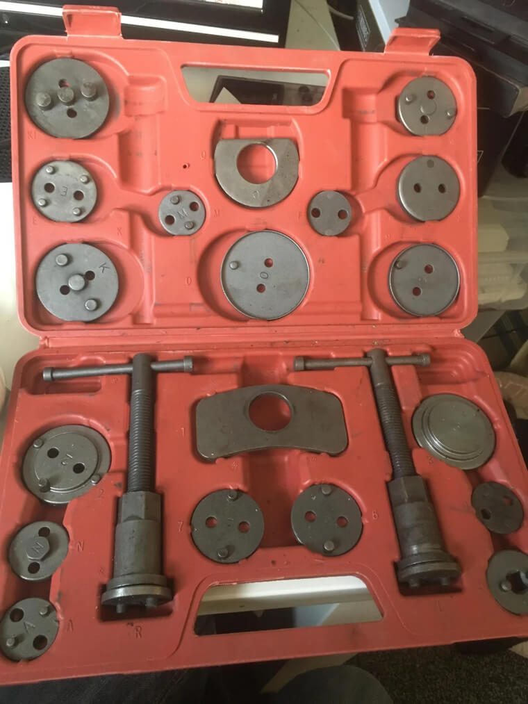 Brake Caliper Piston Wind Back Tool