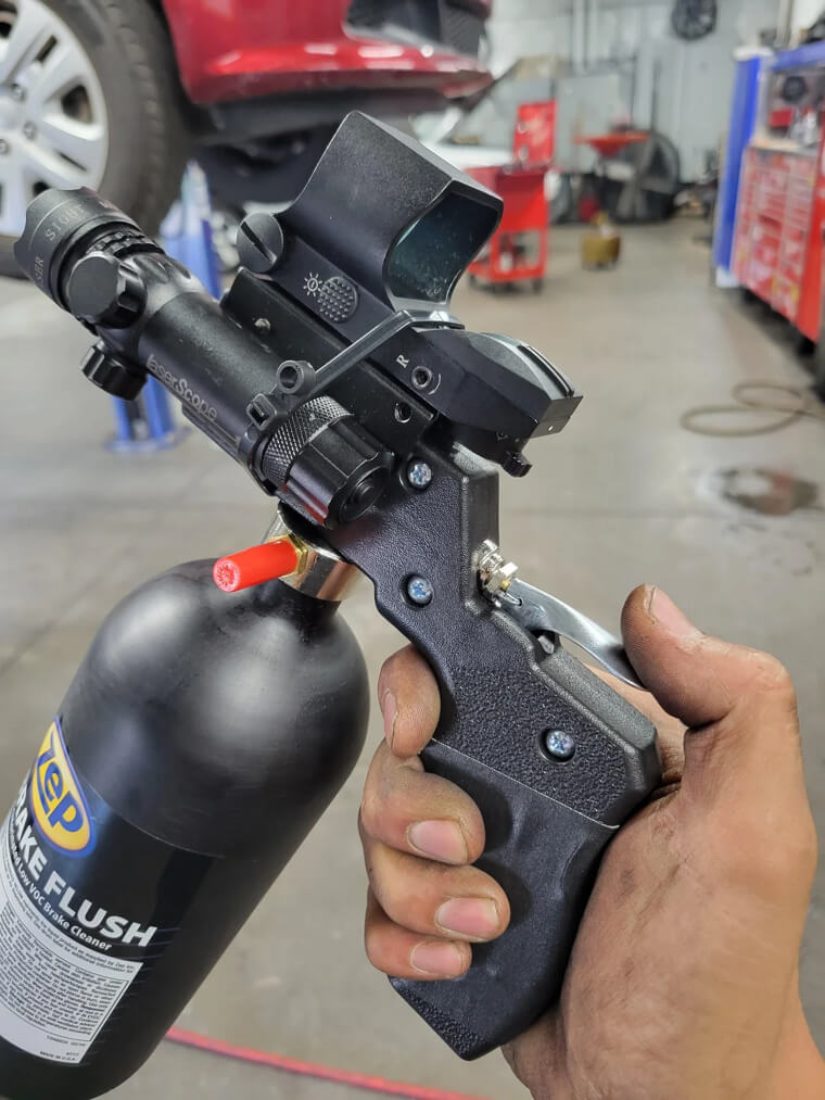 Brake Cleaner Dispenser