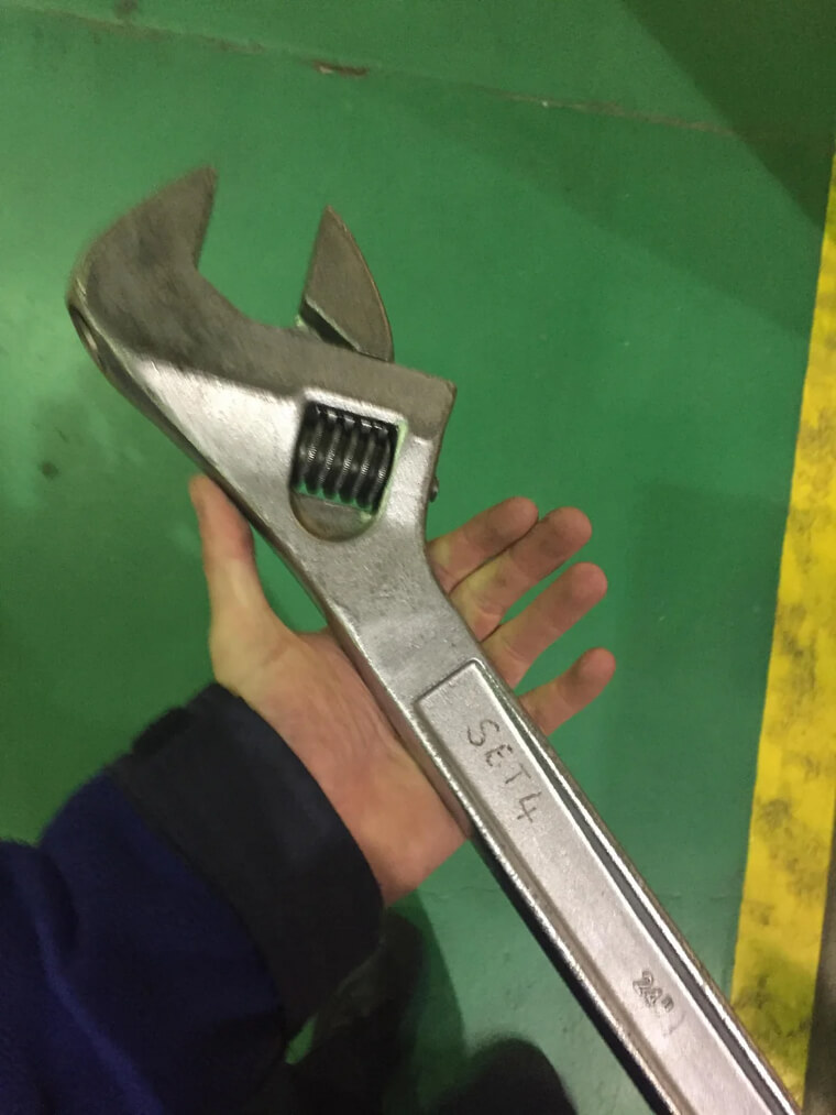 Large Adjustable Wrench