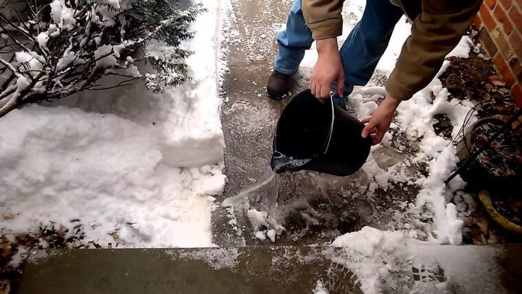 Clear Ice From Your Doorway