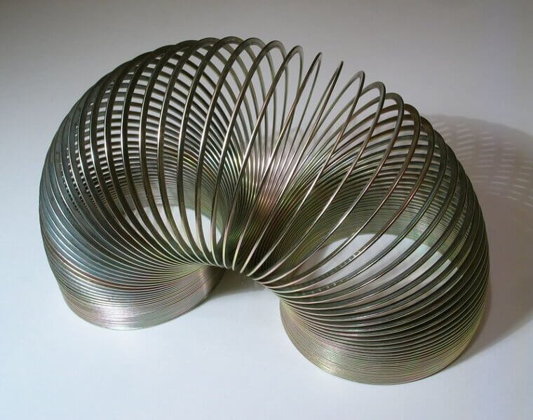 Rocking the Slinky Down the Stairs