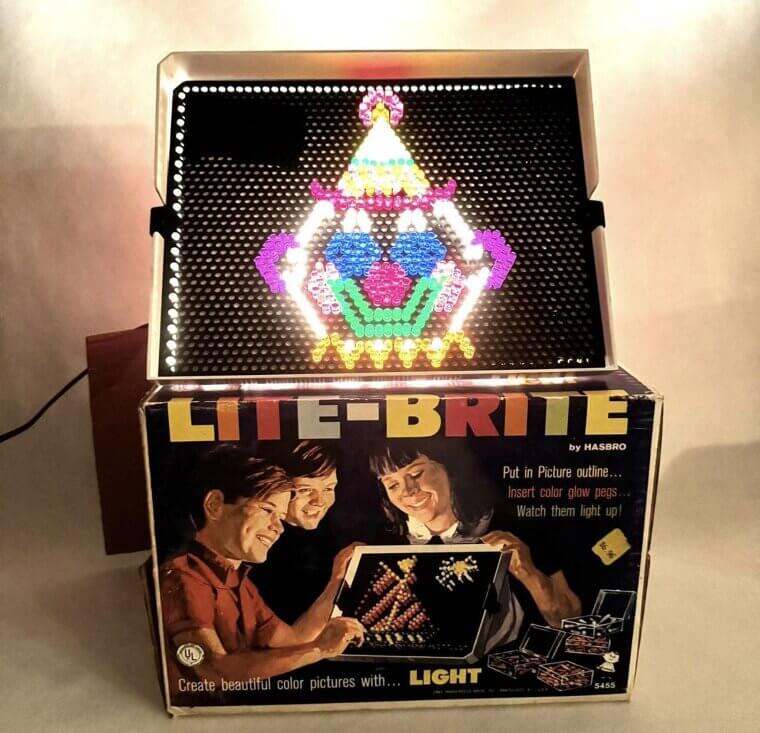 Drawing in 3D with Lite Brite