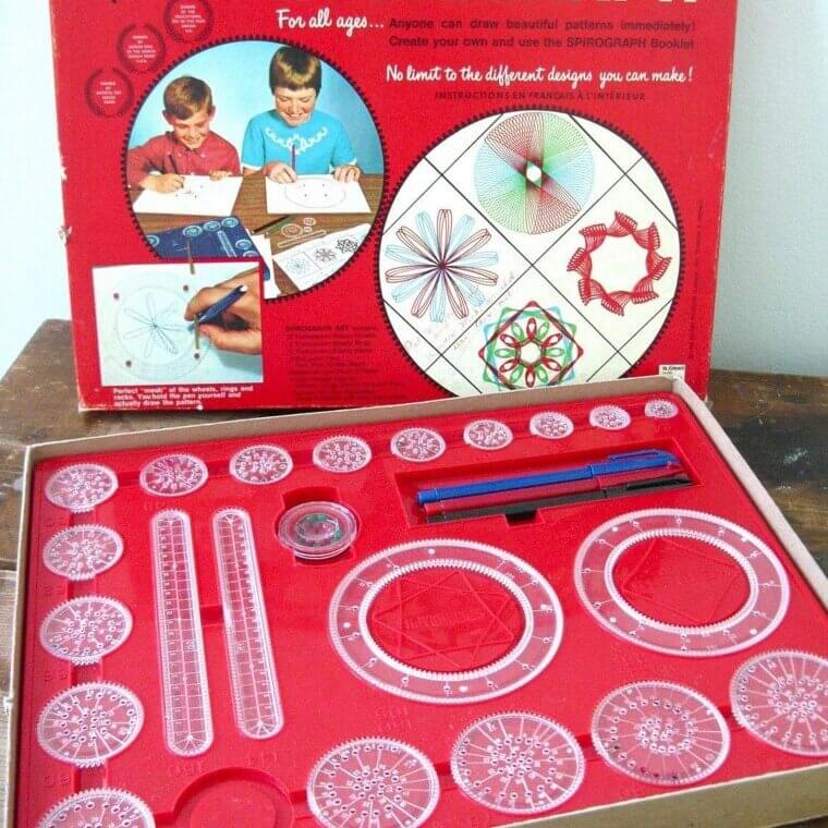 Colorful Fun with Spirograph Sets