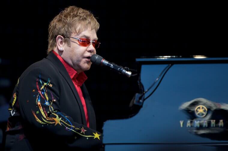 Elton John Required a 66-Degree Dressing Room and Banned Chrysanthemums
