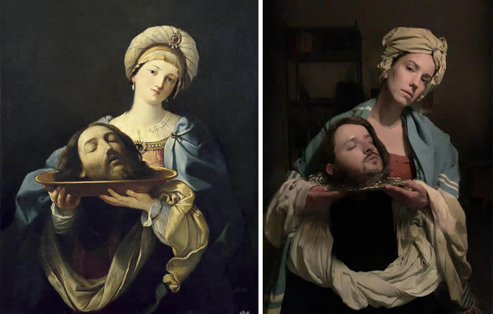 Guido Reni's Salome Bearing the Head of St. John the Baptist
