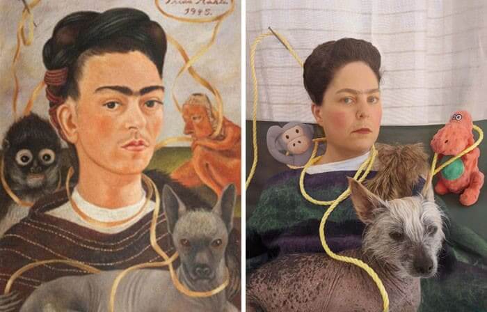 Frida Kahlo's Self Portrait