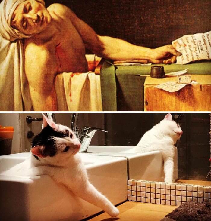 Jacques-Louis David's The Death Of Marat