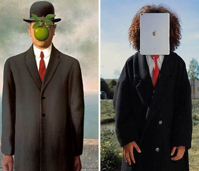 René Magritte's The Son Of Man
