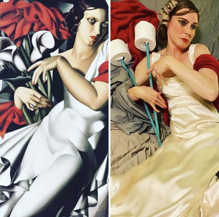 Tamara De Lempicka's Portrait De Madame P.