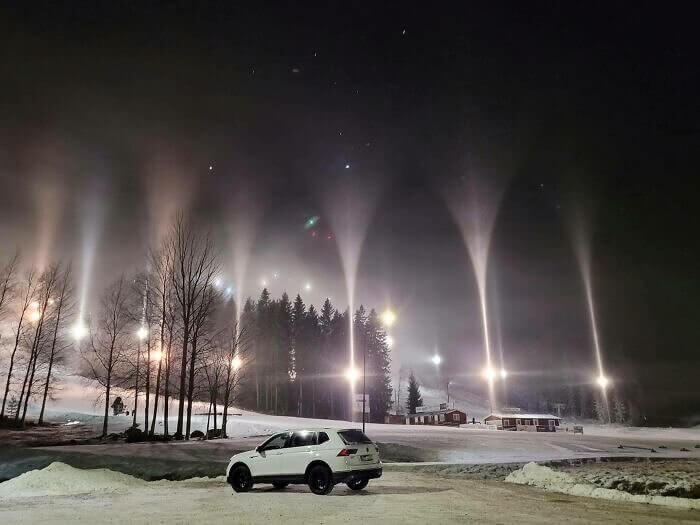 A Collection of Lights in Sweden