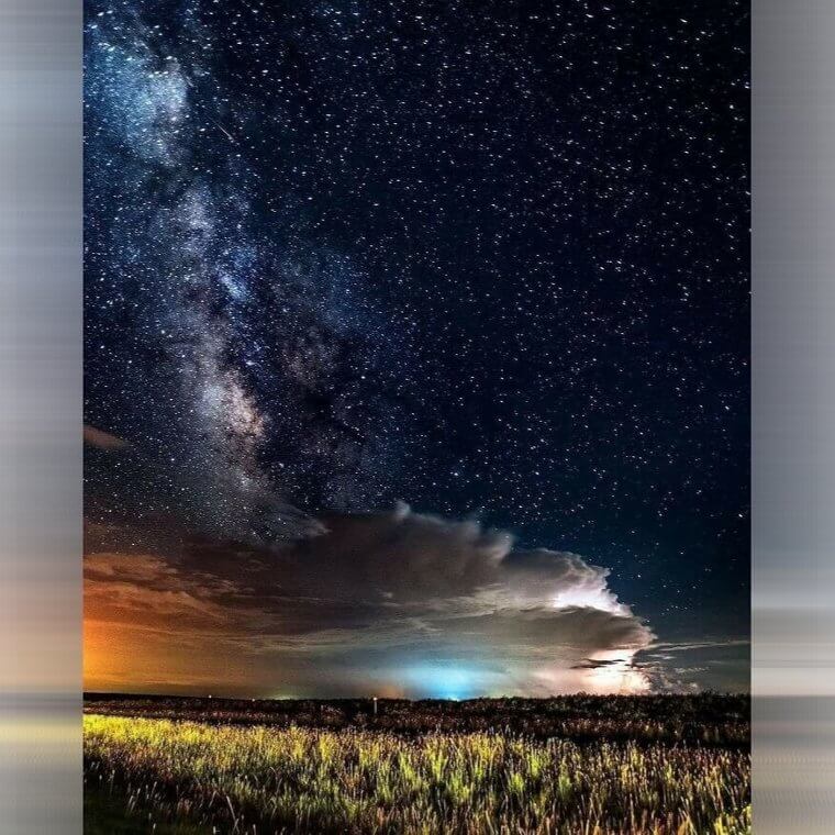 A Starry, Stormy Night