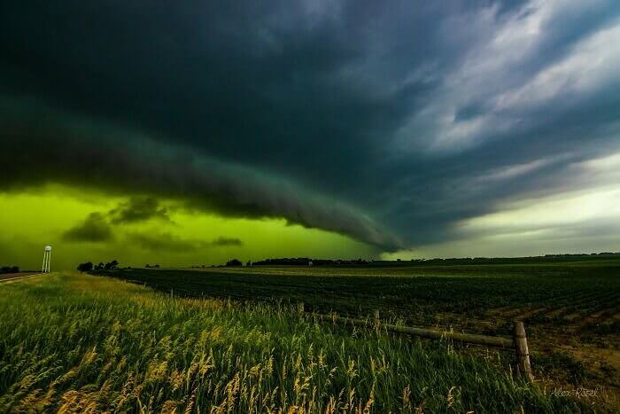 An Incoming Storm in South Dakota