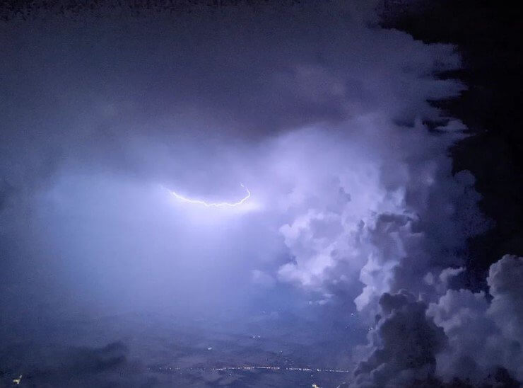 A Thunderstorm From Above