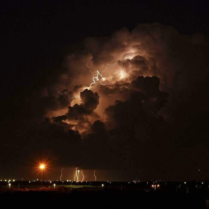 An Epic Lightning Storm in Florida