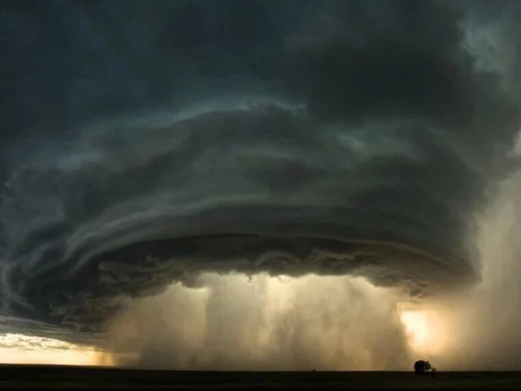 A Supercell Thunderstorm in Montana