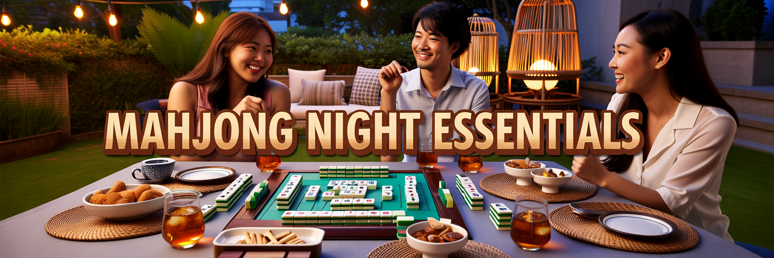 Mahjong Night Essentials for a Breezy, Put-Together Summer Table
