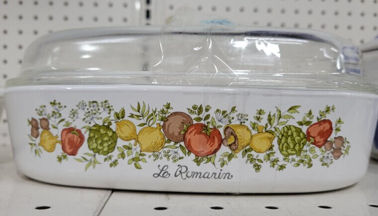 Una cazuela de Pyrex podr铆a valer en secreto 4.000 d贸lares