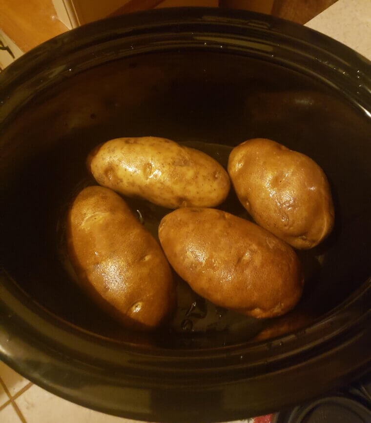 You Can Bake Potatoes in a Slow Cooker