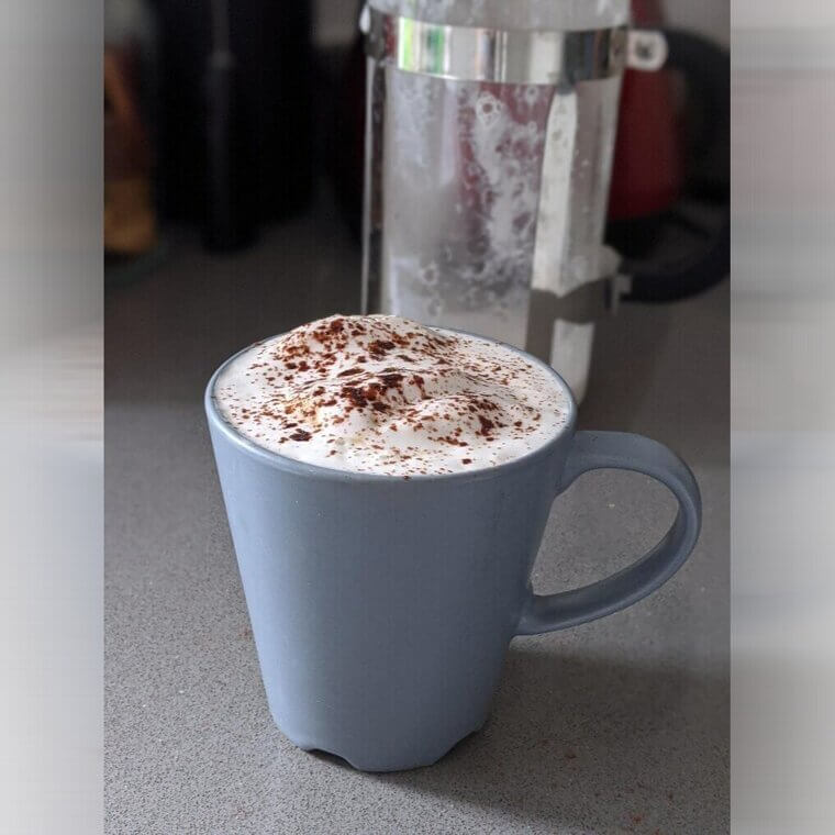 You Can Froth Milk in a French Press