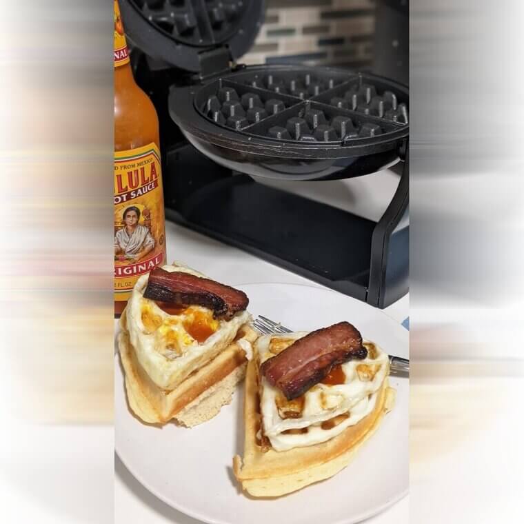 You Can Cook Perfect Bacon in a Waffle Iron