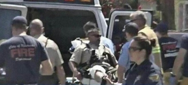 警察犬が吠えるので銃で撃ち殺そうとした警察官