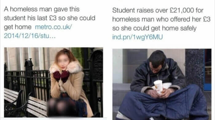 あるホームレスの決心が彼の人生を変えた