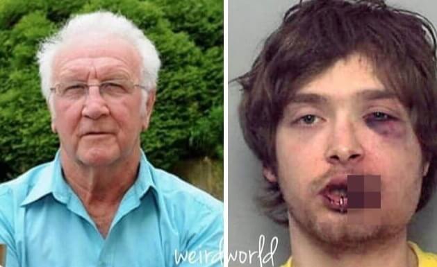 24歳の泥棒が70代の元ボクサーに殴られる