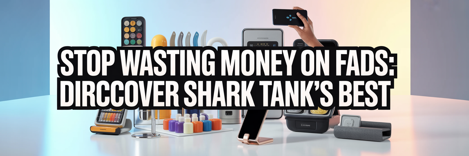 Stop Wasting Money on Fads: Discover Shark Tank's Best