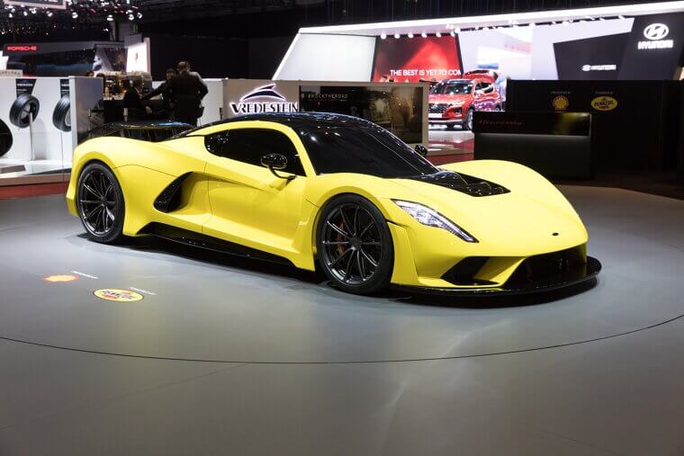 Hennessey Venom's Twin Turbos
