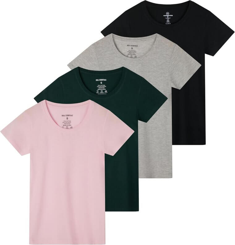 Real Essentials T-Shirt Pack - Stay Cool & Comfy - Don’t Miss the 15% Discount!