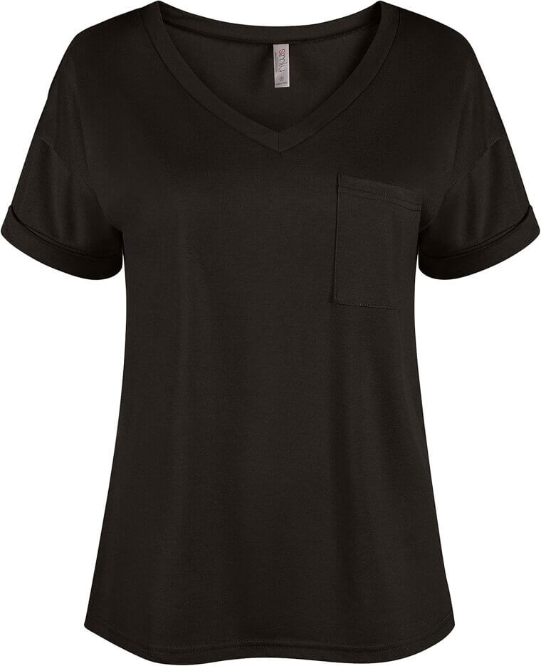 Women's V-Neck Tees - Versatile & Stylish Everyday Tops 