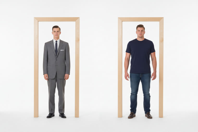 The Doorway You Walk Through Is Shrinking