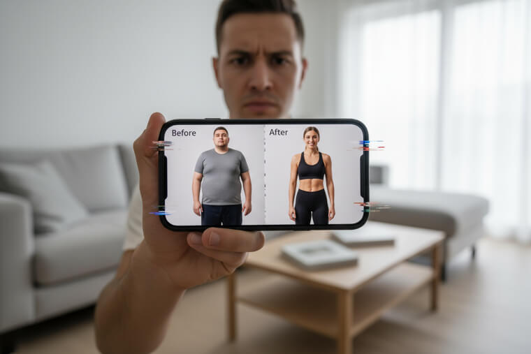 AI Can Now Fake Comparison Photos