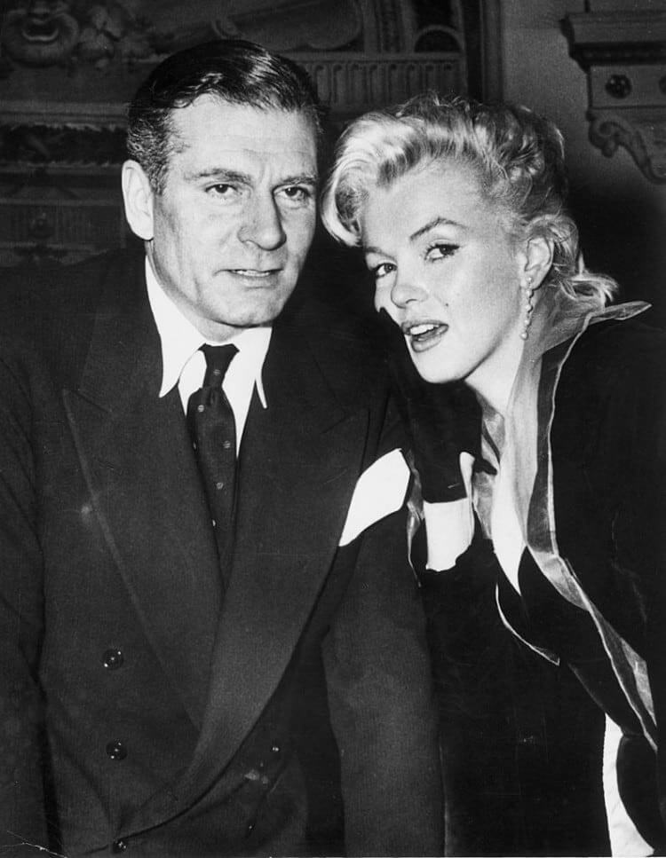 Laurence Olivier & Marilyn Monroe