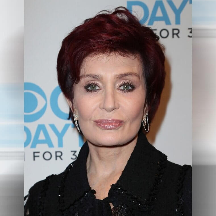 Sharon Osbourne in "The Talk"