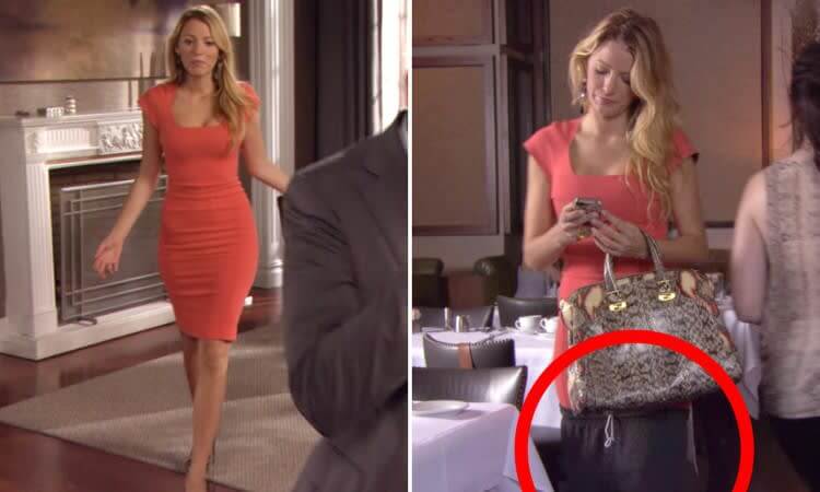 Gossip Girl: Black Sweatpants