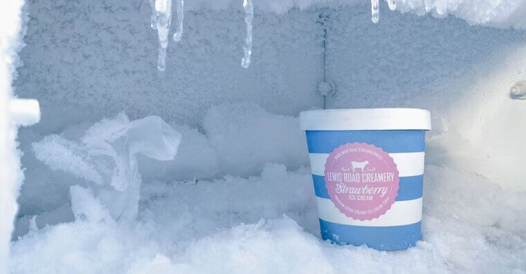Defrost Freezers Before Ice Builds Up