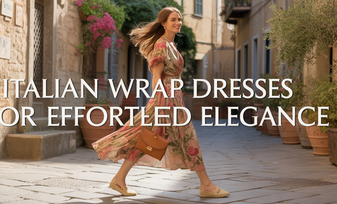 Italian Wrap Dresses - Effortless Elegance