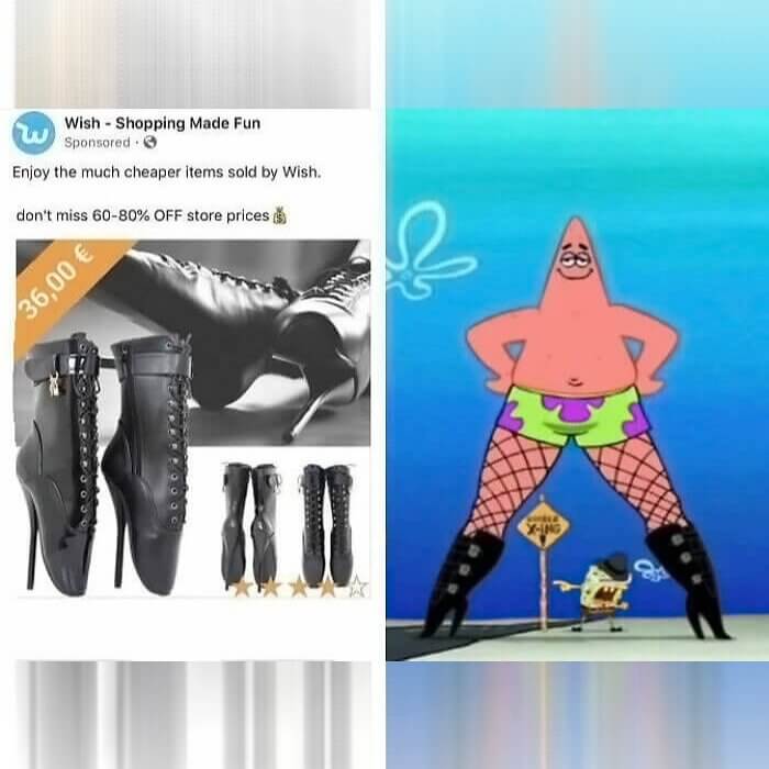 Les bottes sexy de Patrick dans la vraie vie