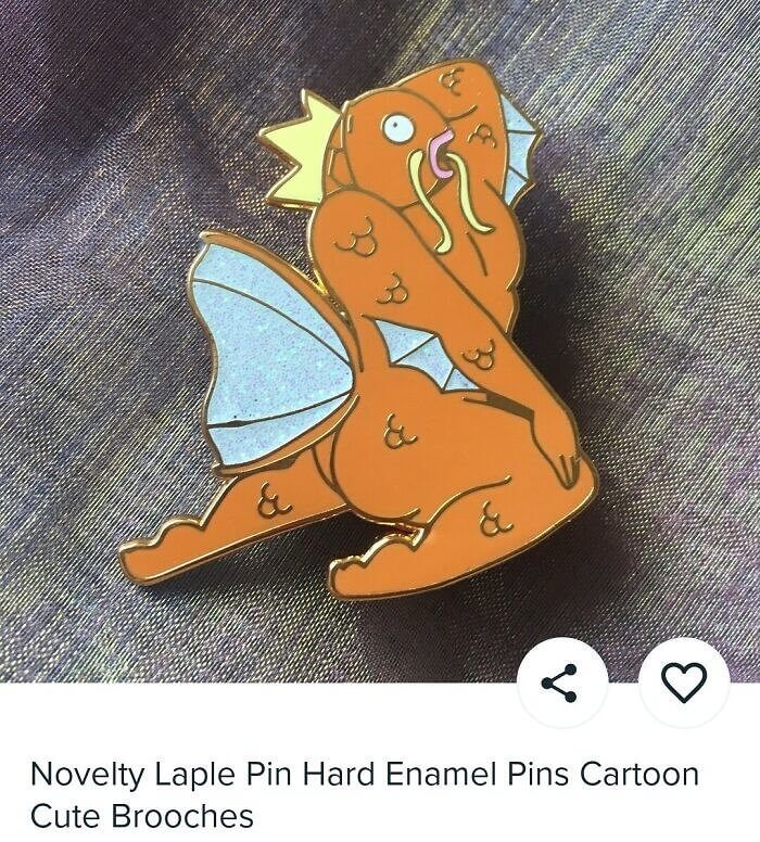 Épingle à revers Magikarp sexy