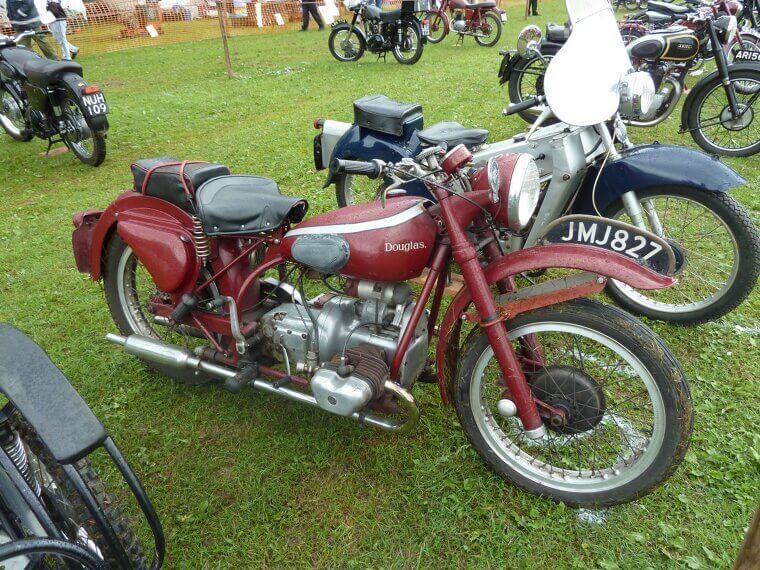 Douglas Motorcycles With Flat-Twin Engines