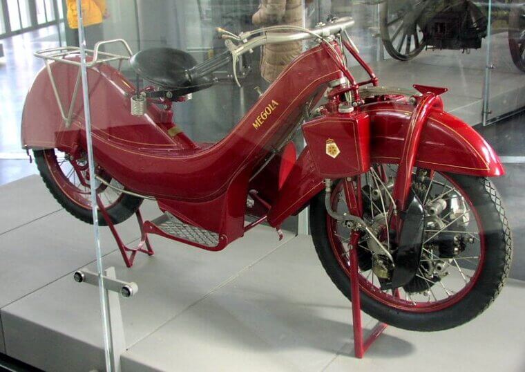 The Megola With Its Engine Inside the Wheel
