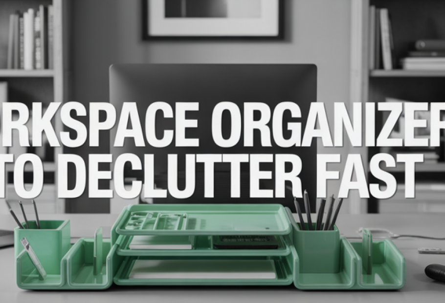 Smart Workspace Organizers to Declutter Fast for Everyday Use