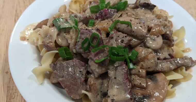 Beef Stroganoff