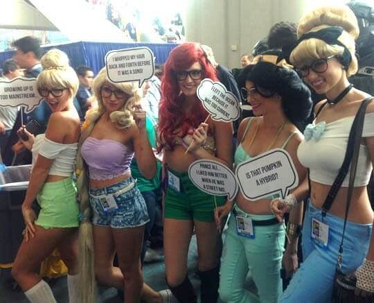 What If Disney Princesses Were Also Hipsters?