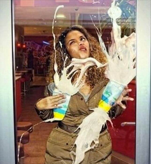 Two Perfect Milkshakes Gone To Waste