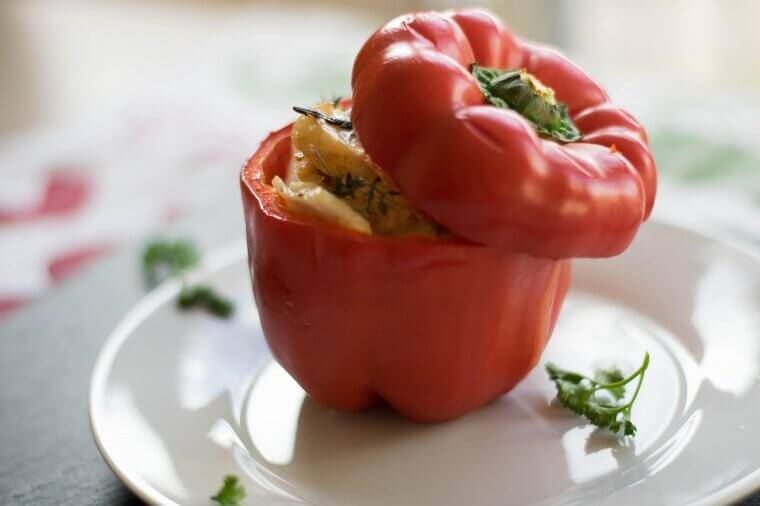 Stuffed Green Peppers